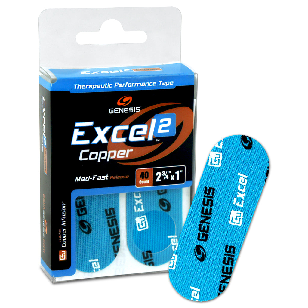 Excel Copper Thumb Tape - 40ct