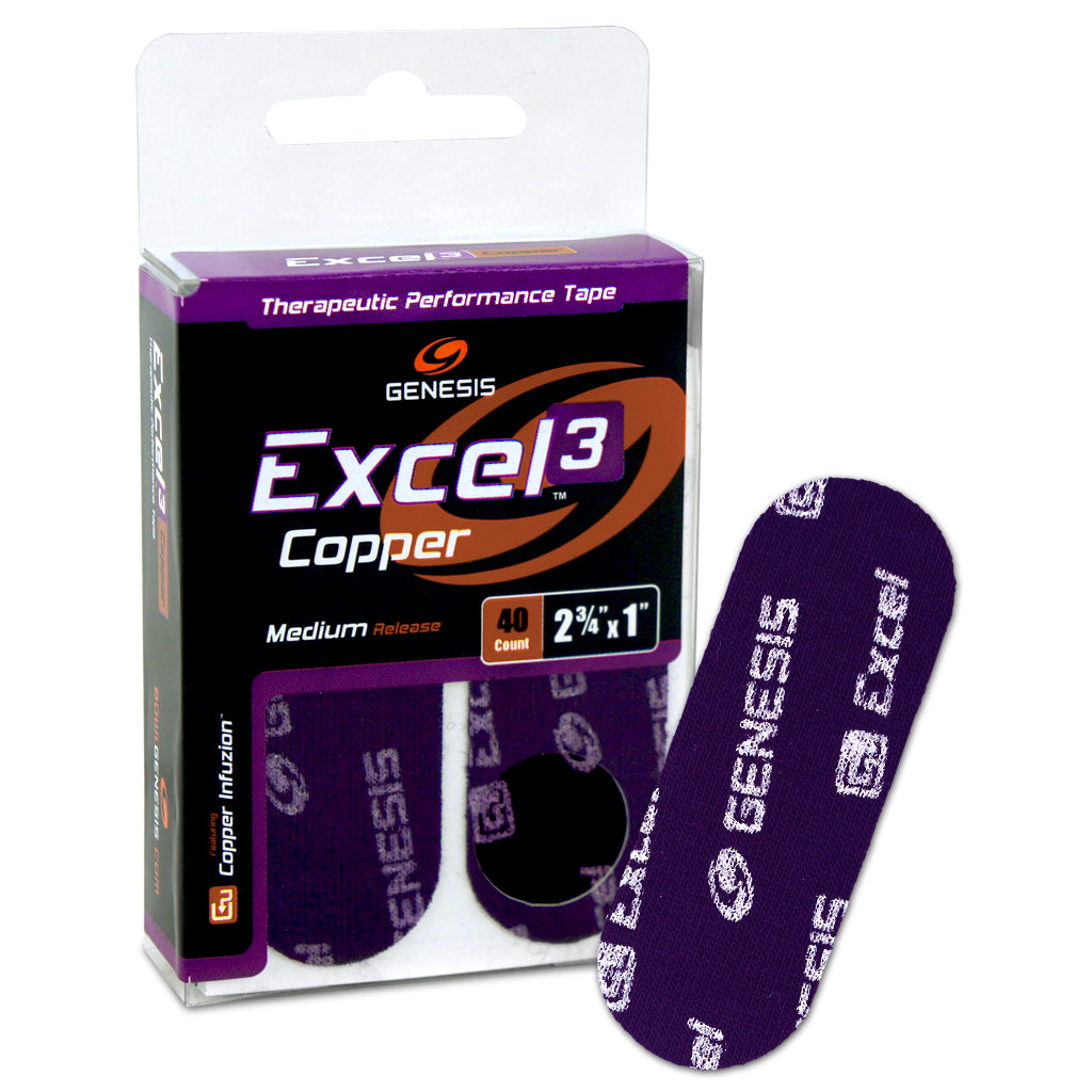 Excel Copper Thumb Tape - 40ct